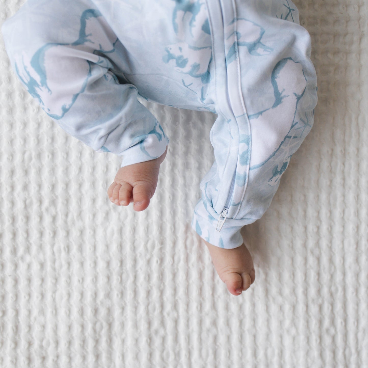 CALM CURRENT ZIP PAJAMAS The pajamas they'll live in