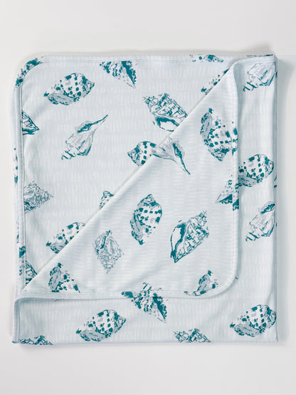 Sea Dream  Pima Cotton Baby Blanket
